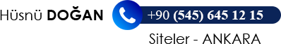 Hsn Doan +90 (545) 625 12 15 Siteler Ankara